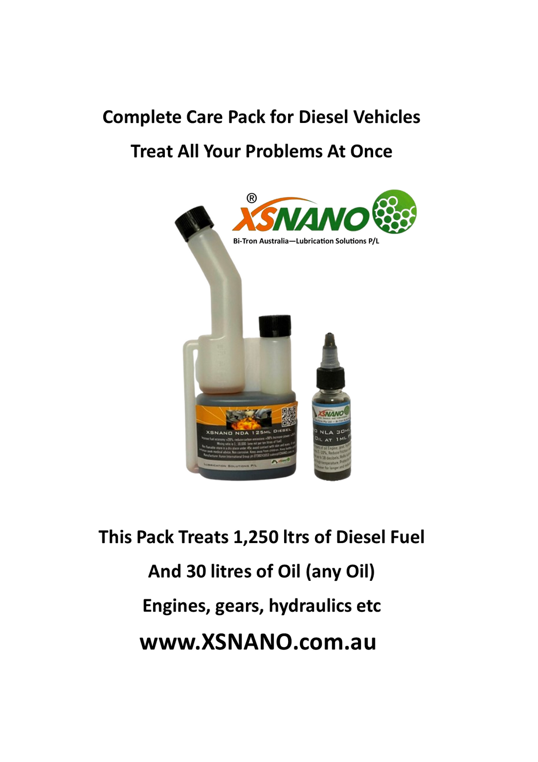 XSNANO Diesel Solution