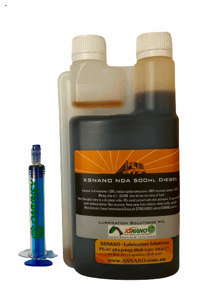 XSNANO Diesel Fuel Saving Additive Sizes – BiTron Australia