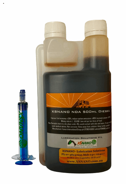 XSNANO Diesel Fuel Saving Additive Sizes - XSNANO - Bi-Tron Australia