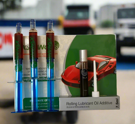 Petrol fuel and oil starter pack
